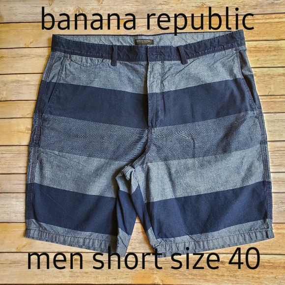 Banana Republic Other - Banana Republic Aiden Slim Color Block Blue Sz 40W